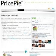 PricePie comes out of the oven
