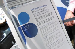 Leaflets at the Yorkshire Mafia Conference