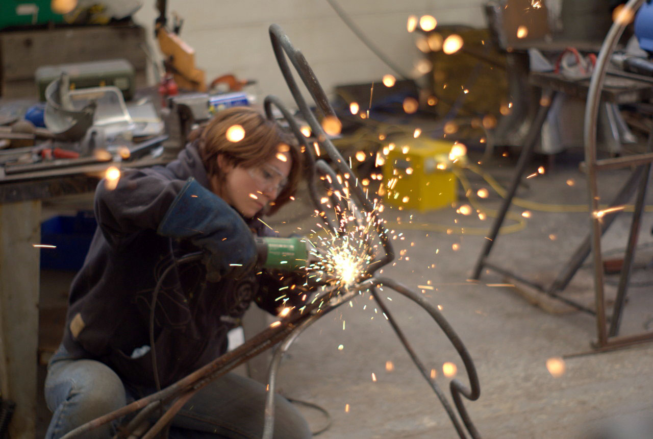 Hot & cold metal workshop at Yorkshire Sculpture Park