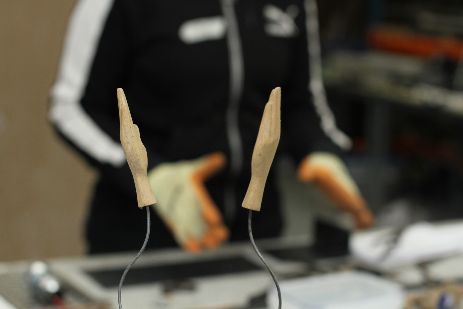 Kinetic sculpture workshop at Yorkshire Sculpture Park