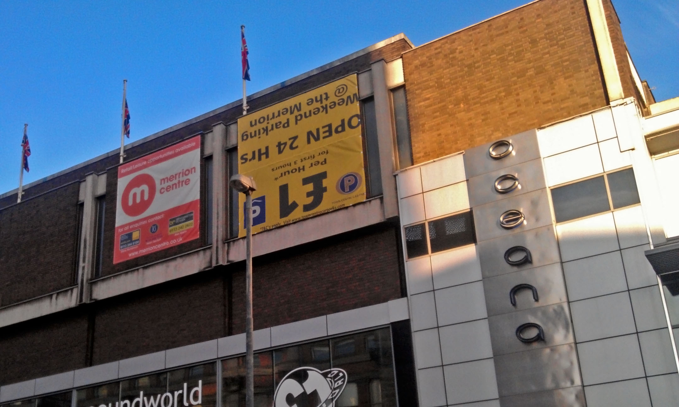 Is this the simplest piece of marketing in Leeds you’ll ever see?